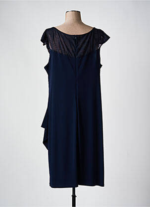 Robe mi-longue sans manche sans manche bleu JOSEPH RIBKOFF femme