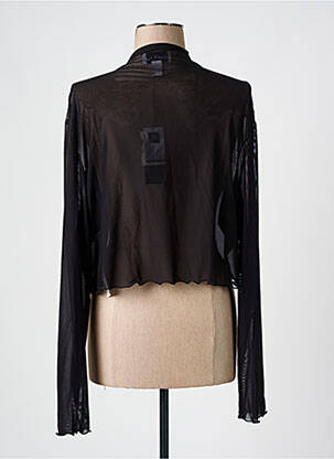 Gilet manches longues coupe cintrée noir JOSEPH RIBKOFF femme