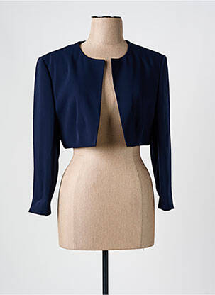Boléro manches longues bleu DANIEL HECHTER femme