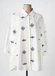 Chemisier blanc ELENA MIRO pour femme seconde vue