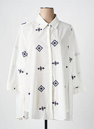 Chemisier blanc ELENA MIRO pour femme