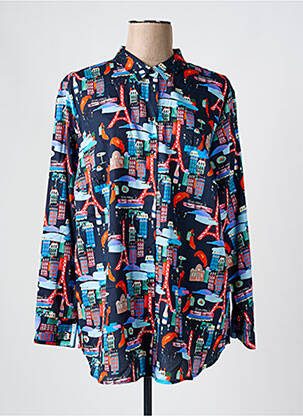 Chemisier noir ETERNA pour femme