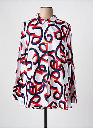 Chemisier rouge ETERNA pour femme