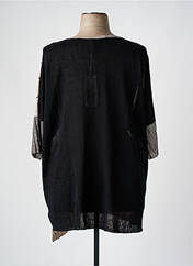 Pull tunique marron CINZIA CALDI pour femme seconde vue