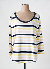 T-shirt jaune DEVERNOIS pour femme seconde vue