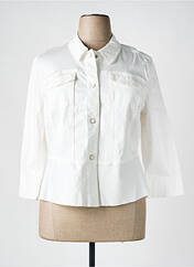 Veste casual blanc COMMA, pour femme seconde vue