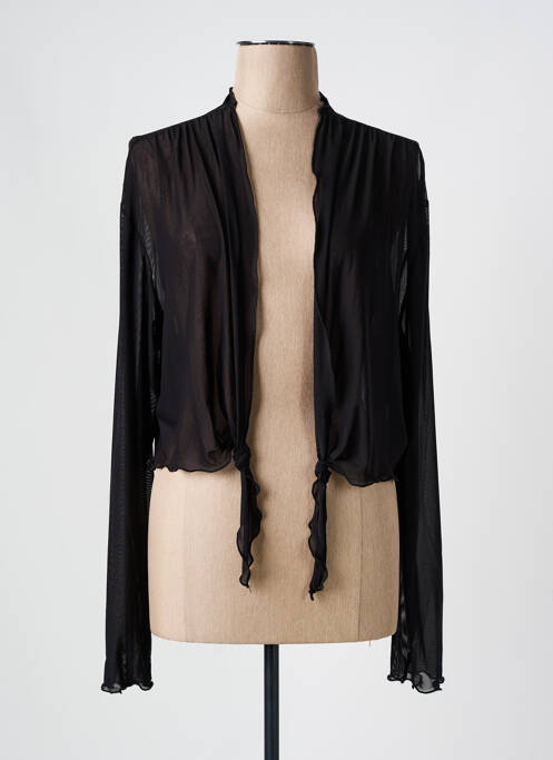 Gilet manches longues noir JOSEPH RIBKOFF pour femme