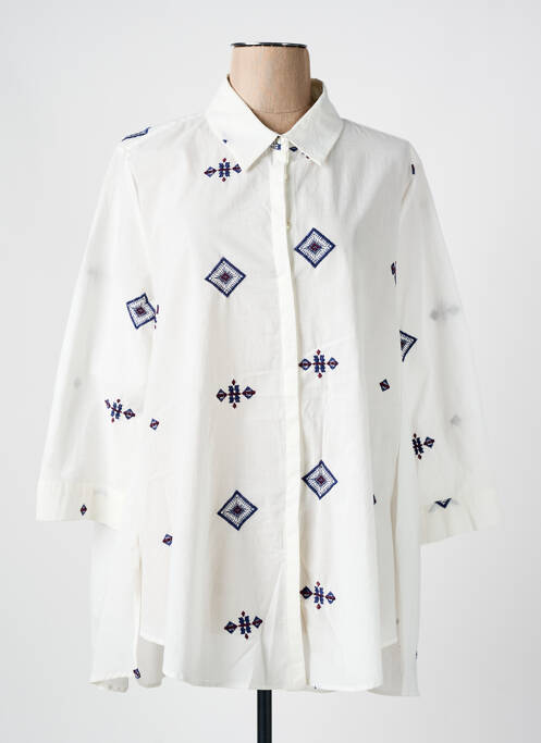 Chemisier blanc ELENA MIRO pour femme