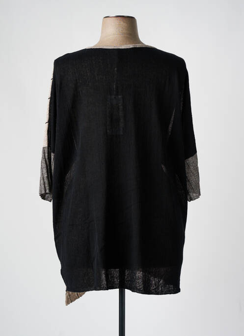 Pull tunique marron CINZIA CALDI pour femme