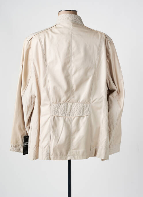Veste casual beige BARBARA LEBEK pour femme