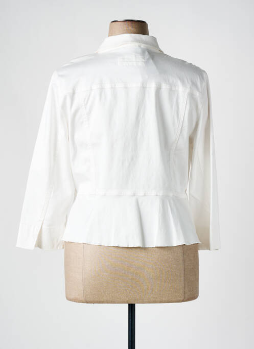 Veste casual blanc COMMA, pour femme