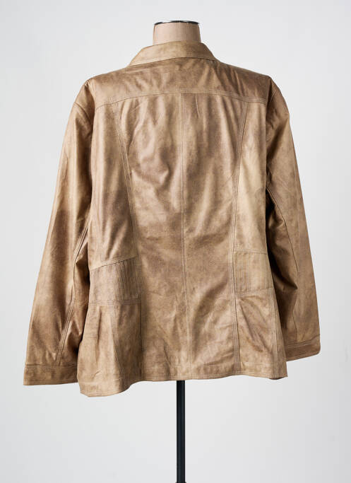 Veste casual marron BARBARA LEBEK pour femme