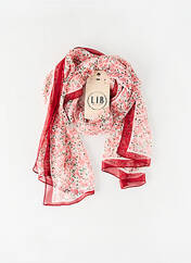 Foulard rose TATA GISELE pour femme seconde vue