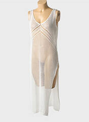 Robe de plage blanc TATA GISELE pour femme seconde vue