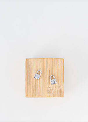 Pendentif ornement oxyde de zirconium argent TATA GISELE femme