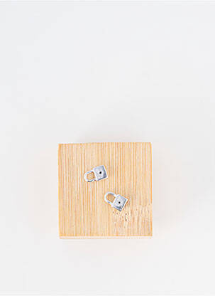 Pendentif ornement oxyde de zirconium argent TATA GISELE femme