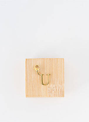 Pendentif fermeture fermoir mousqueton or TATA GISELE femme