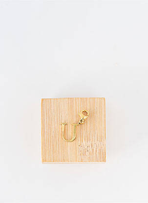 Pendentif fermeture fermoir mousqueton or TATA GISELE femme