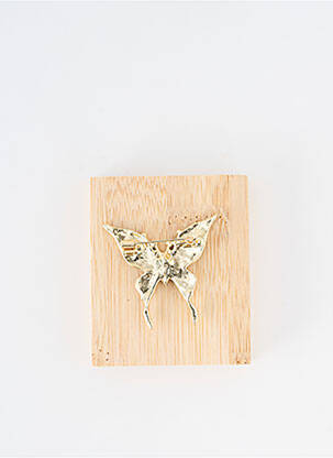 Broche matériaux métal noir TATA GISELE femme