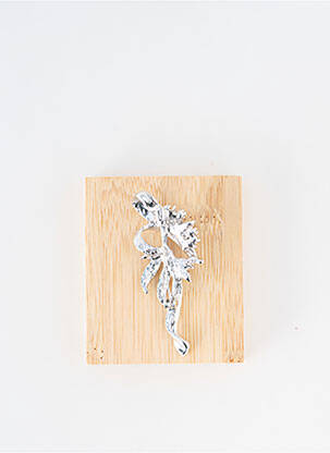 Broche matériaux métal bleu TATA GISELE femme