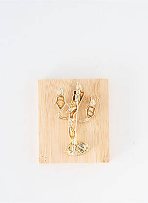 Broche matériaux métal or TATA GISELE femme