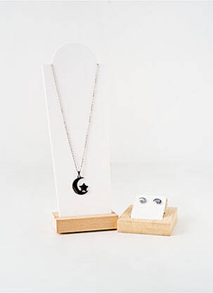 Parure matériaux métal argent TATA GISELE femme