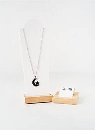Parure matériaux métal argent TATA GISELE femme