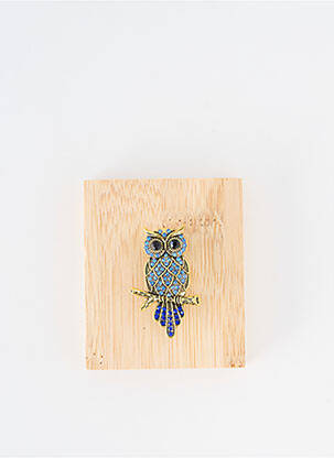 Broche bleu TATA GISELE pour femme