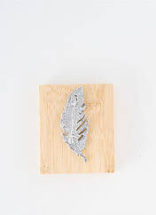 Broche argent TATA GISELE pour femme seconde vue