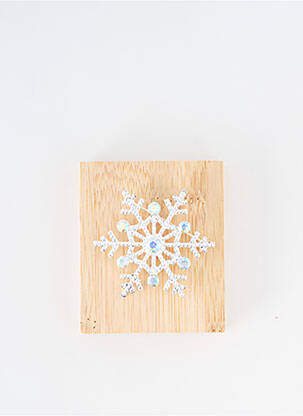 Broche argent TATA GISELE pour femme