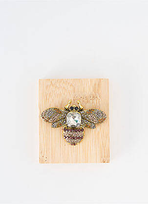 Broche or TATA GISELE pour femme