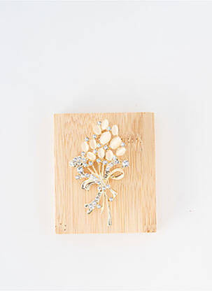 Broche or TATA GISELE pour femme