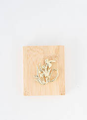 Broche or TATA GISELE pour femme seconde vue