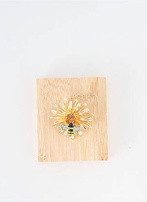 Broche or TATA GISELE pour femme
