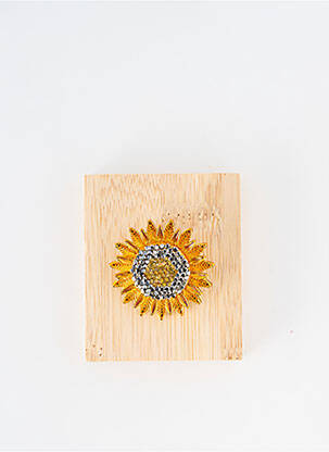 Broche or TATA GISELE pour femme