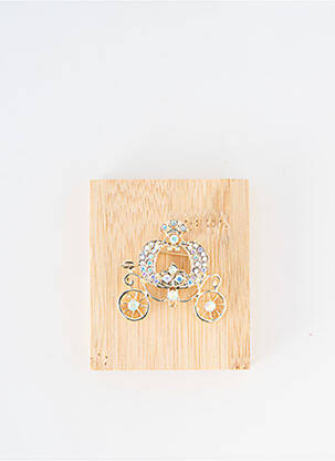 Broche or TATA GISELE pour femme