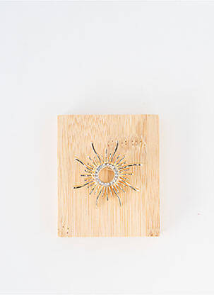 Broche or TATA GISELE pour femme