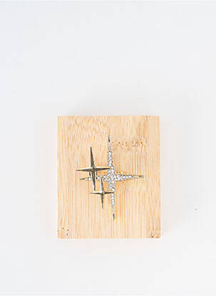 Broche or TATA GISELE pour femme