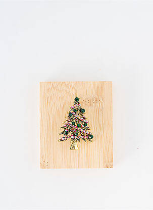 Broche or TATA GISELE pour femme