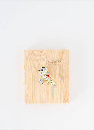 Broche or TATA GISELE pour femme