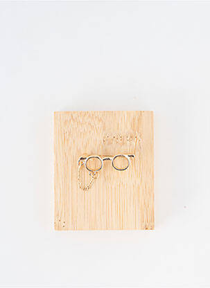 Broche or TATA GISELE pour femme