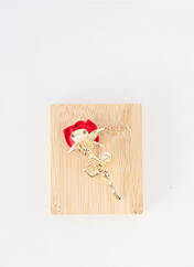 Broche rouge TATA GISELE pour femme seconde vue