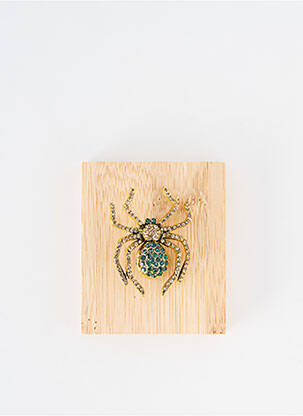 Broche vert TATA GISELE pour femme