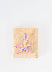 Broche violet TATA GISELE pour femme seconde vue