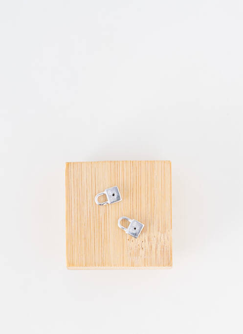 Pendentif ornement oxyde de zirconium argent TATA GISELE femme