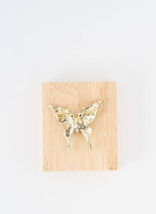 Broche matériaux métal noir TATA GISELE femme