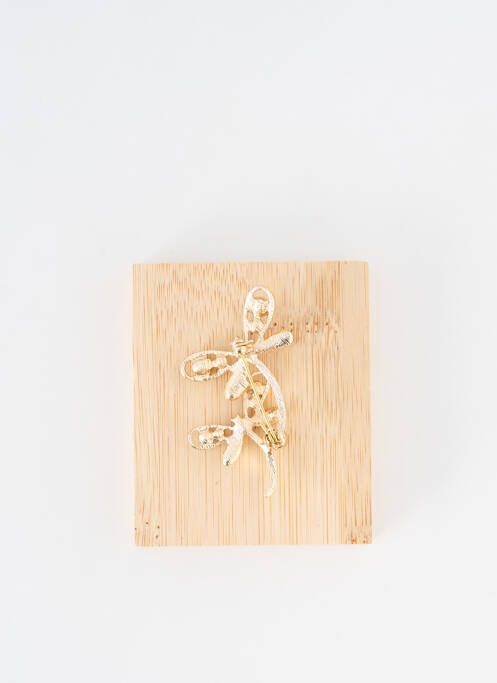 Broche matériaux métal or TATA GISELE femme