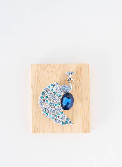 Broche bleu TATA GISELE pour femme