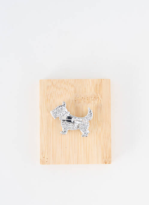 Broche argent TATA GISELE pour femme