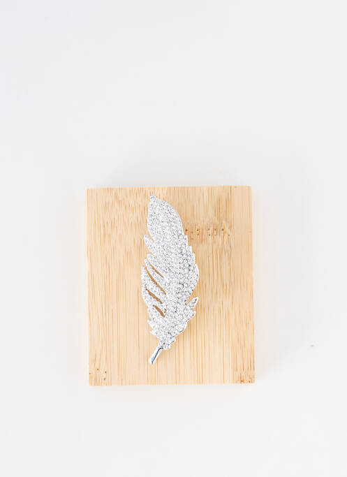 Broche argent TATA GISELE pour femme